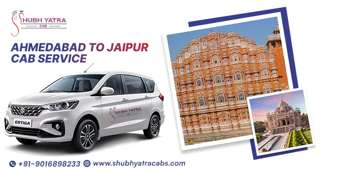 Ahmedabad to Jaipur Cab Service
