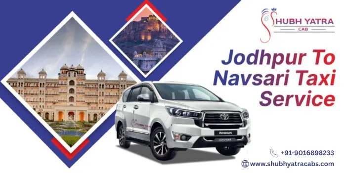 Jodhpur to Navsari Taxi Service