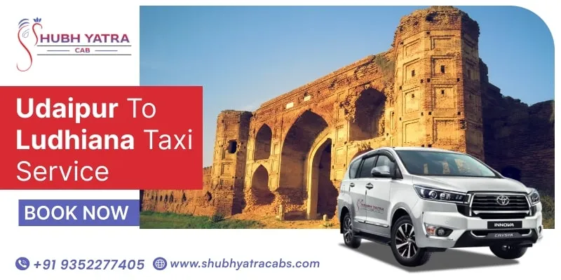Udaipur to Ludhiana cab service