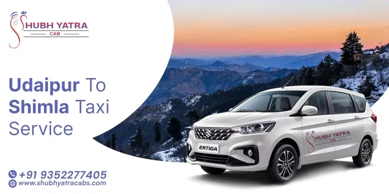 Udaipur to Shimla Taxi Service