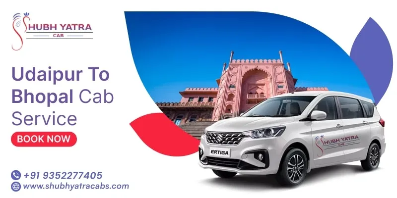 Udaipur to Bhopal Cab Service