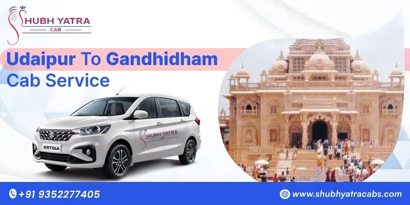 Udaipur to Gandhidham Cab Service