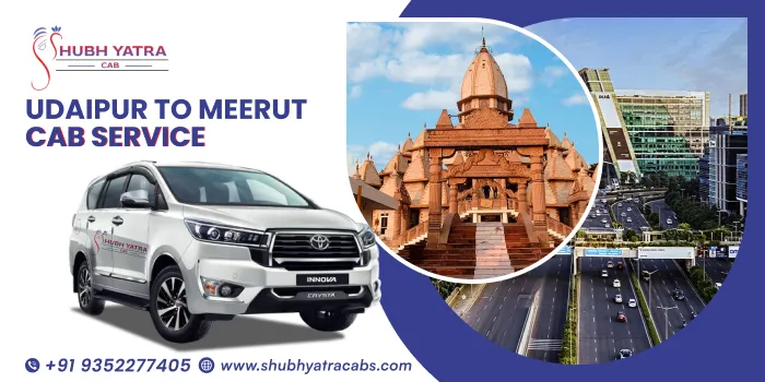 Udaipur to Meerut Cab Service 
