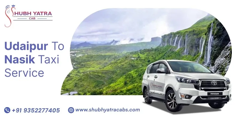 Udaipur to Nashik Taxi Service