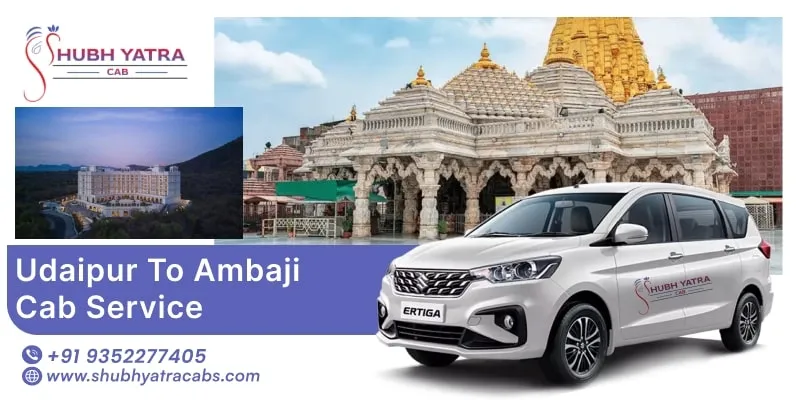 Udaipur to Ambaji Cab Service