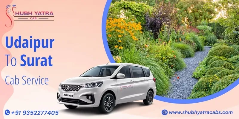 Udaipur to Surat Cab Service