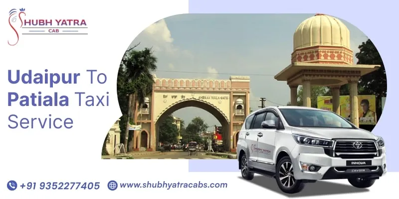 Udaipur to Patiala Cab service